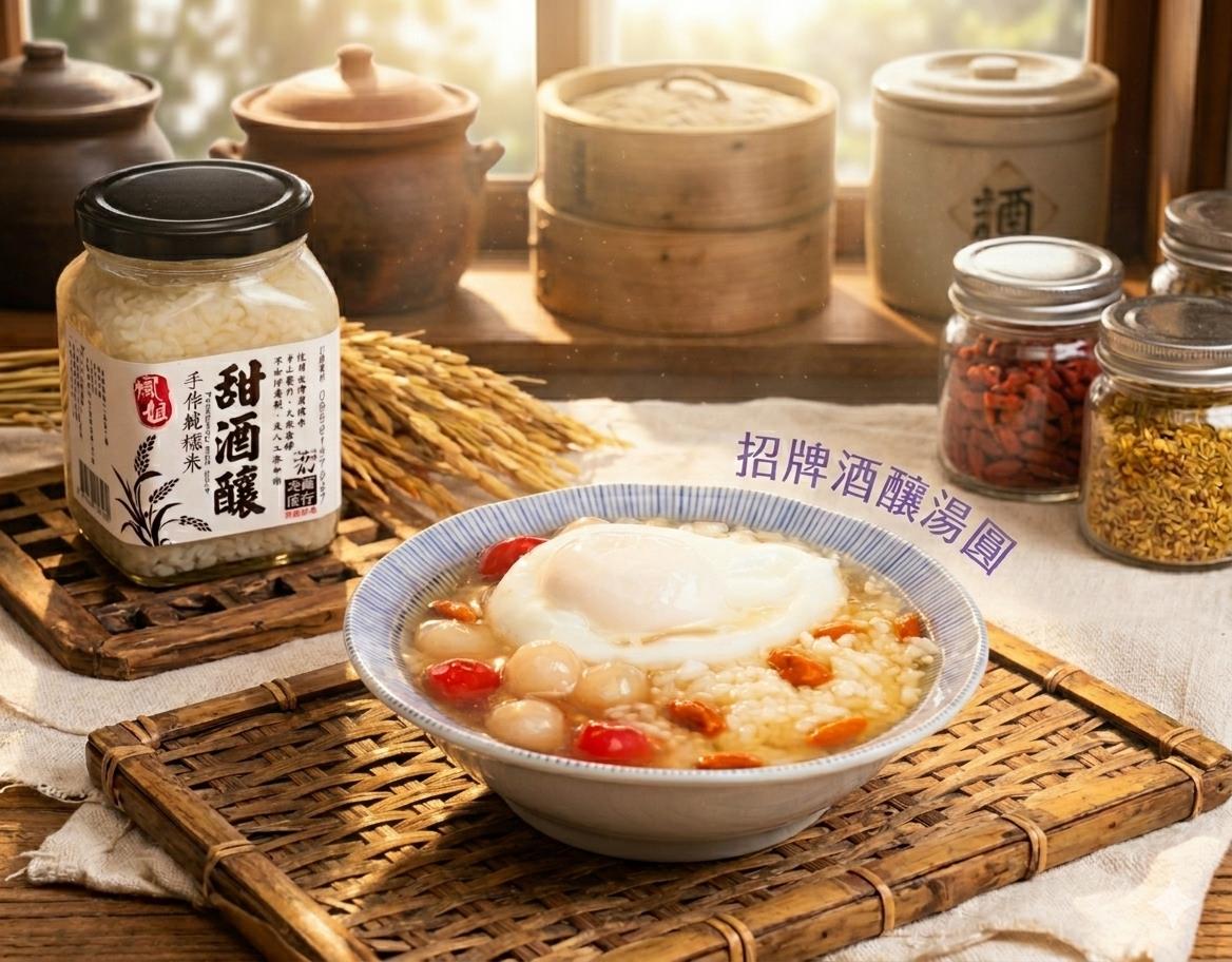 果滋軒,🥂元宵節 就是要吃 🫕酒釀湯圓